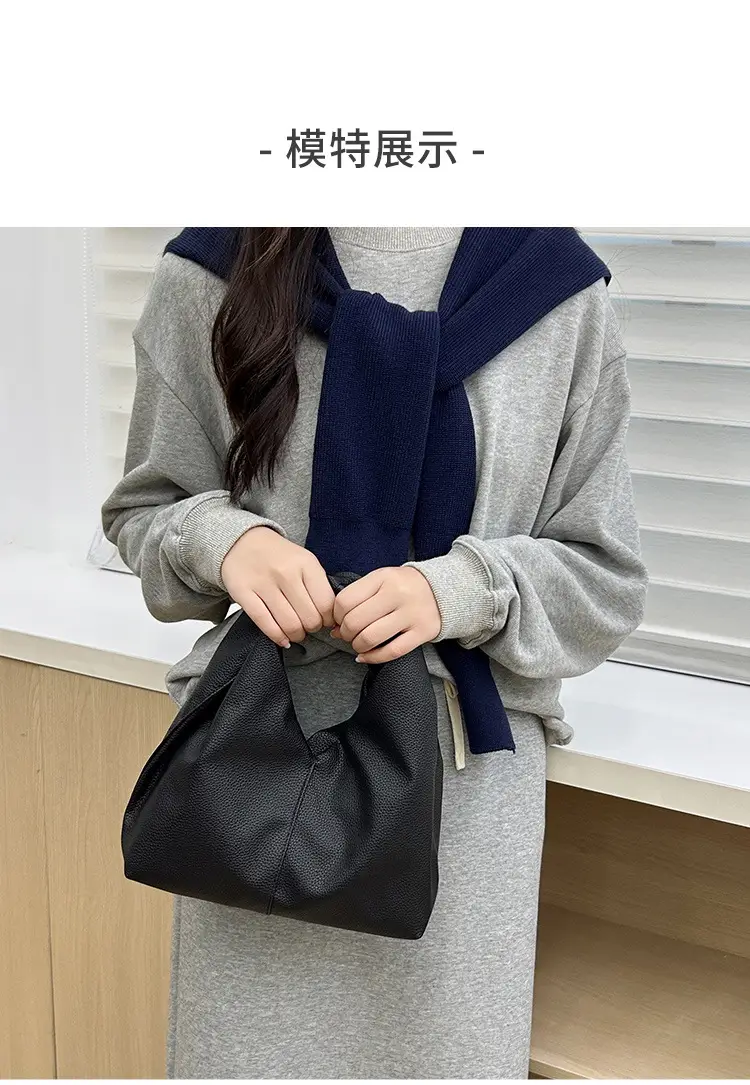 Pink Pleated Shoulder Bag for Women luggage and leather goods — feature 11
