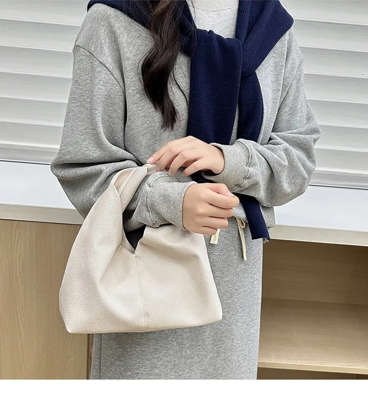 Pink Pleated Shoulder Bag for Women luggage and leather goods — feature 15