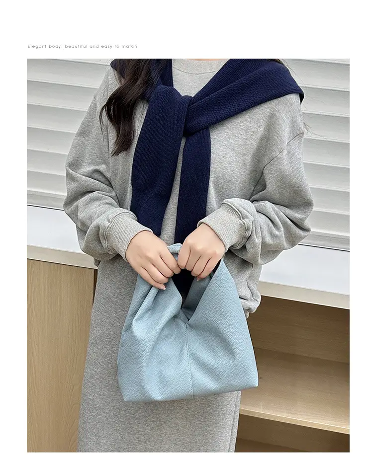 Pink Pleated Shoulder Bag for Women luggage and leather goods — feature 16