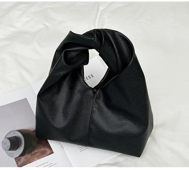 Pink Pleated Shoulder Bag for Women luggage and leather goods — feature 24