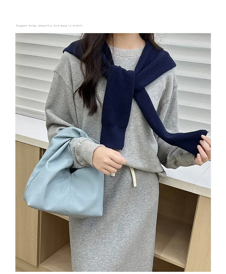 Pink Pleated Shoulder Bag for Women luggage and leather goods — feature 6