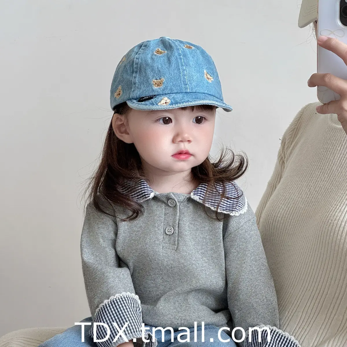 Baby Duckbill Cap Spring Autumn Korean Style Cute Bear Sun Hat Infant Travel Windproof Baseball Cap — feature 3
