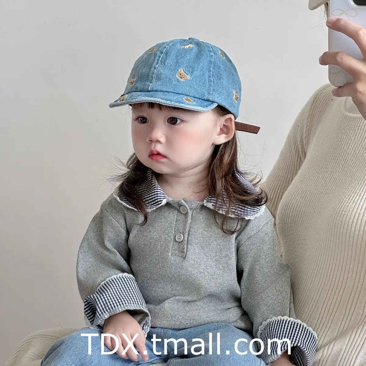 Baby Duckbill Cap Spring Autumn Korean Style Cute Bear Sun Hat Infant Travel Windproof Baseball Cap — feature 4