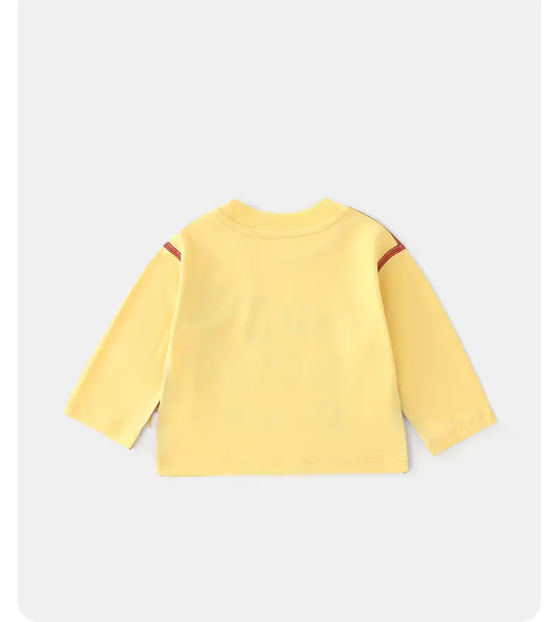 Duuduu Long Sleeve Baby Tops Cream Soft A Small Kids — feature 14