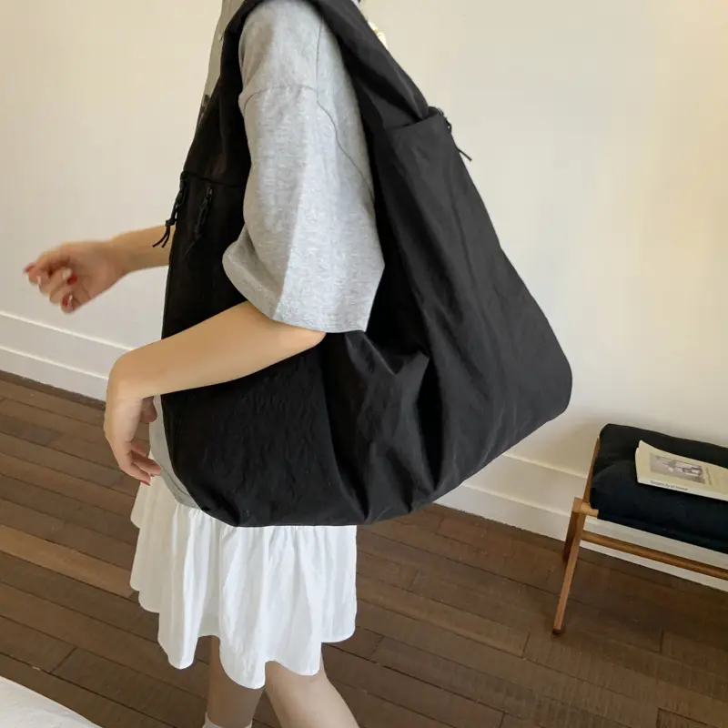 Women's Large Capacity Lazy Style Shoulder Bag Canvas Tote 2025 - Image 7