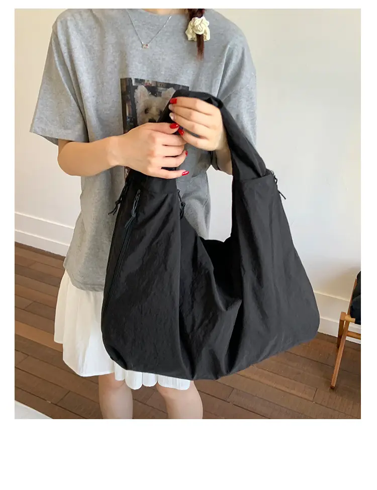 Women's Large Capacity Lazy Style Shoulder Bag Canvas Tote 2025 — feature 15