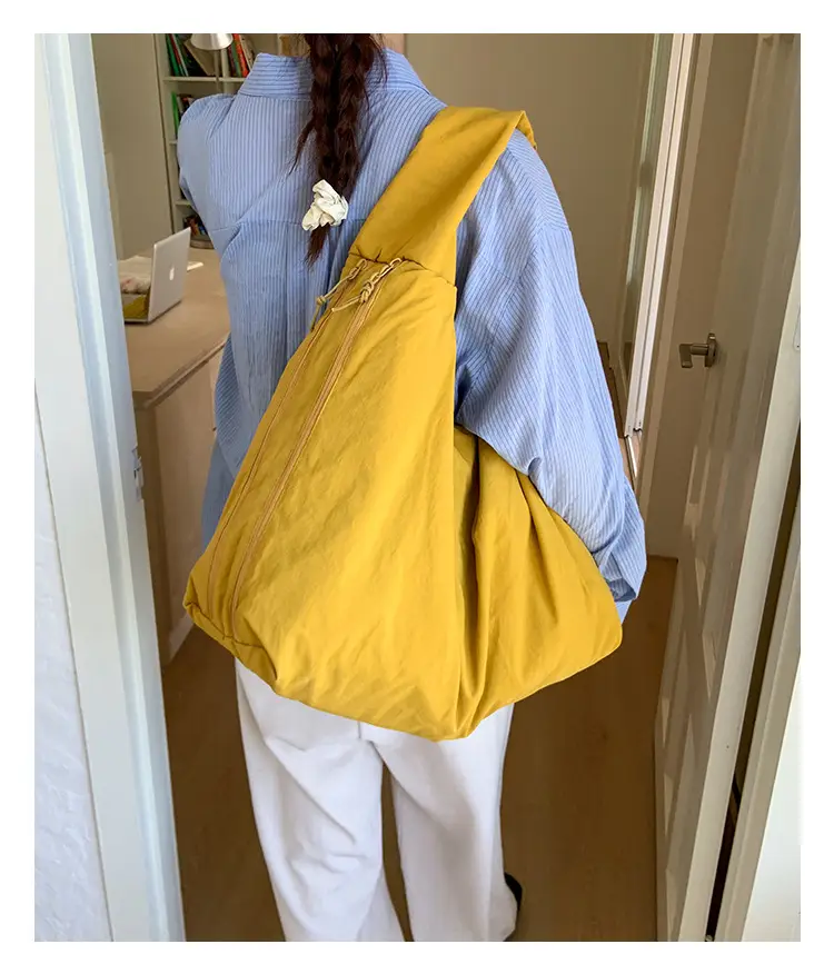 Women's Large Capacity Lazy Style Shoulder Bag Canvas Tote 2025 — feature 18