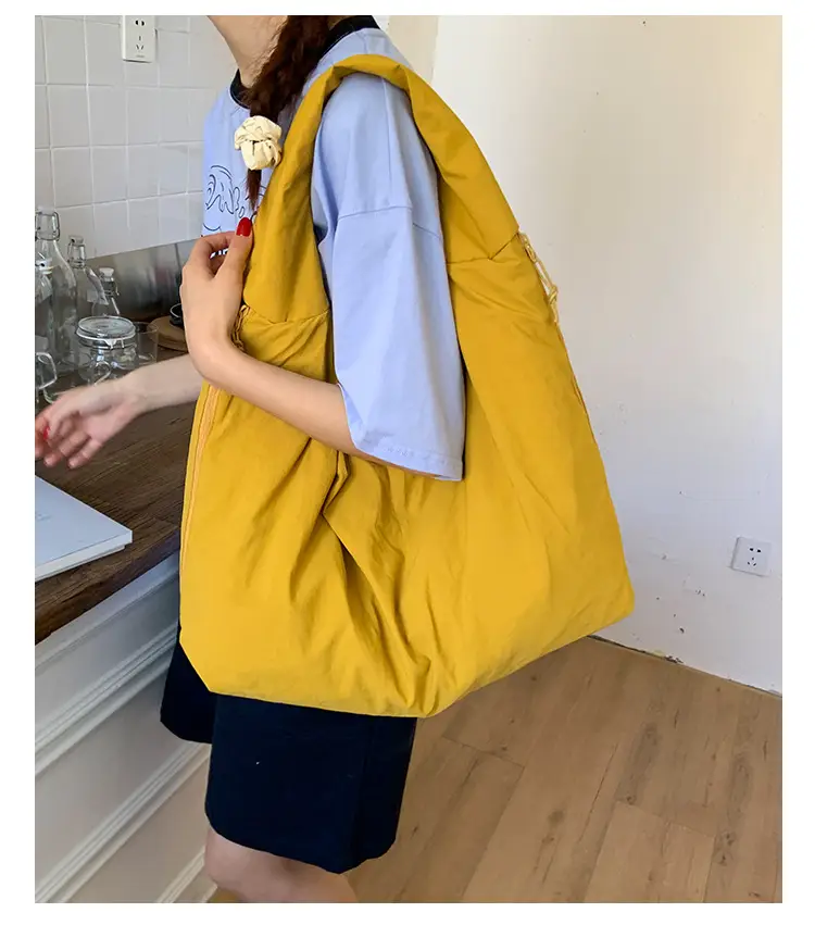 Women's Large Capacity Lazy Style Shoulder Bag Canvas Tote 2025 — feature 19