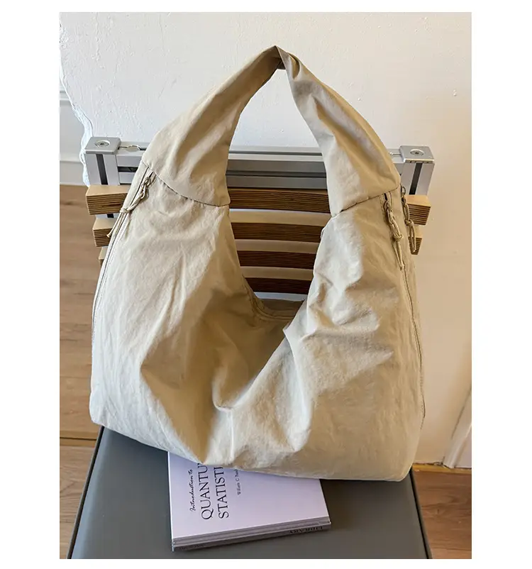Women's Large Capacity Lazy Style Shoulder Bag Canvas Tote 2025 — feature 27