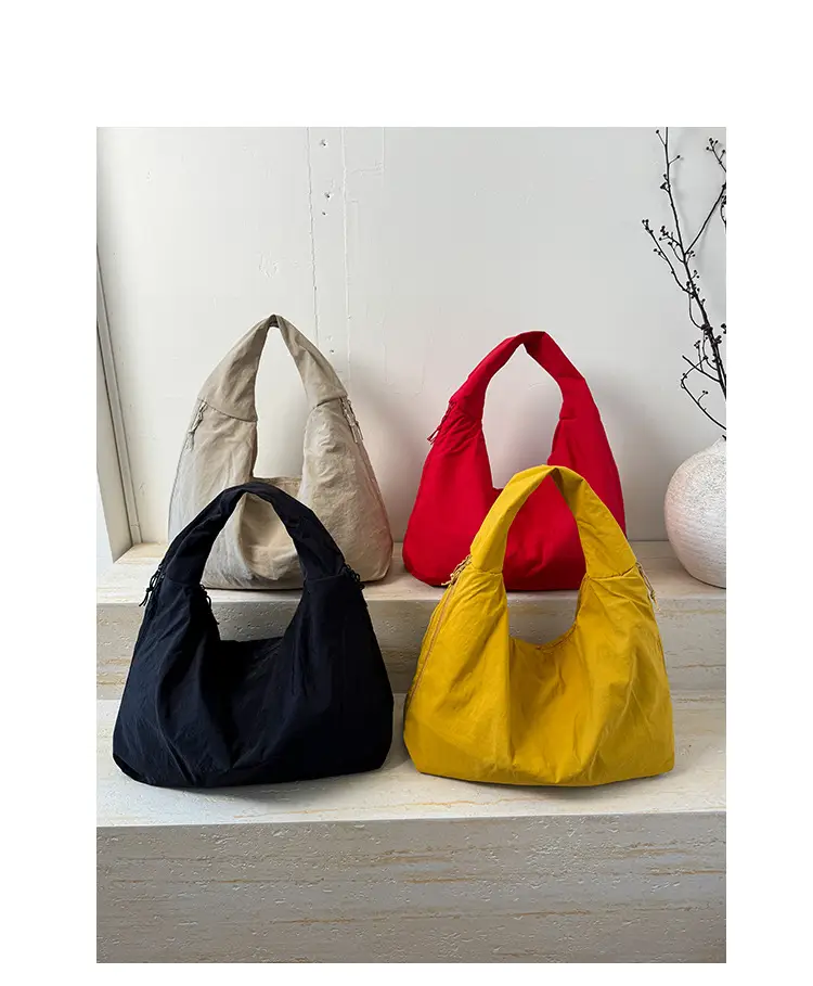 Women's Large Capacity Lazy Style Shoulder Bag Canvas Tote 2025 — feature 5