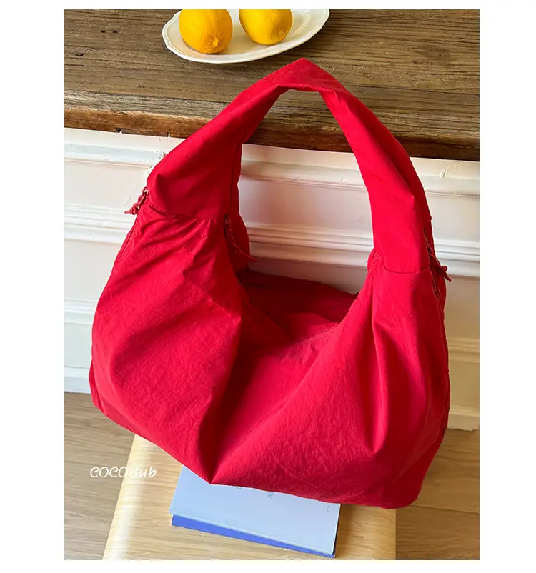 Women's Large Capacity Lazy Style Shoulder Bag Canvas Tote 2025 — feature 6