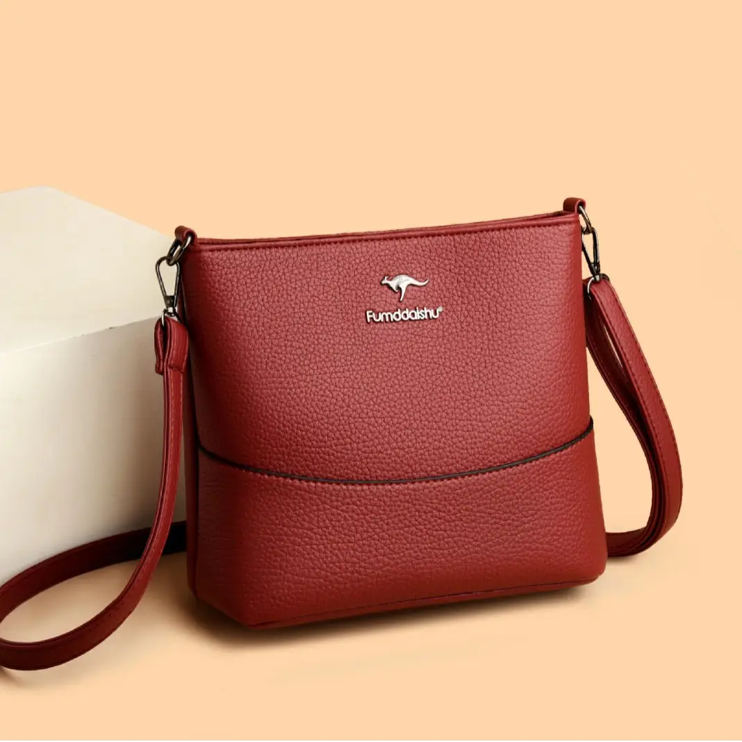 Women's Black Crossbody Bag Large Capacity New Shoulder Fashion