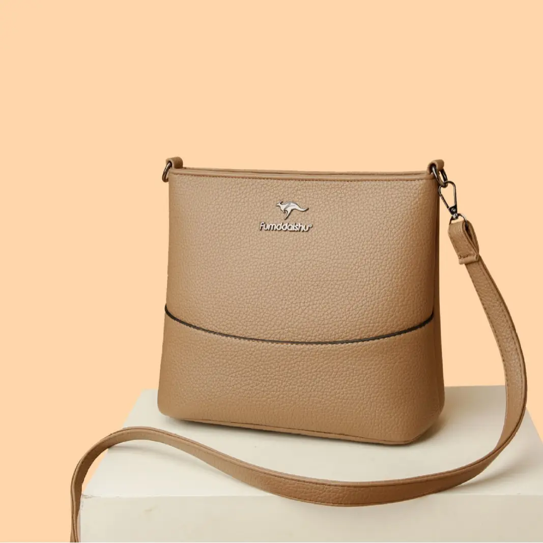 Women's Black Crossbody Bag Large Capacity New Shoulder Fashion