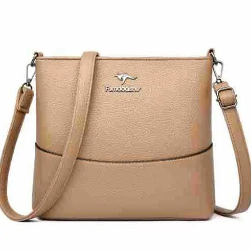 Women's Black Crossbody Bag Large Capacity New Shoulder Fashion