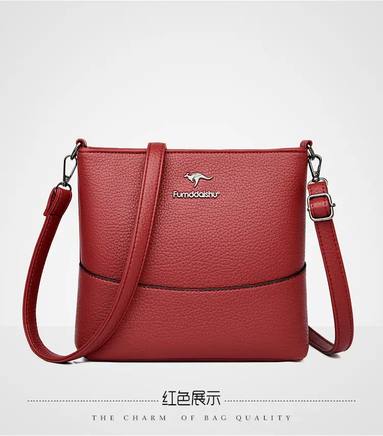 Women's Black Crossbody Bag Large Capacity New Shoulder Fashion — feature 19