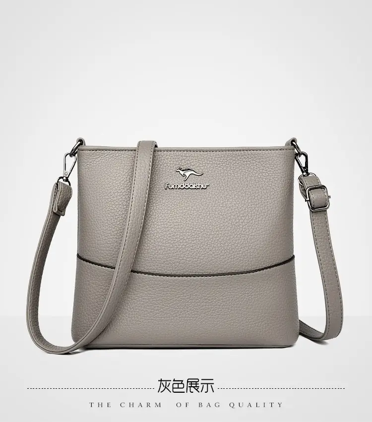 Women's Black Crossbody Bag Large Capacity New Shoulder Fashion — feature 20