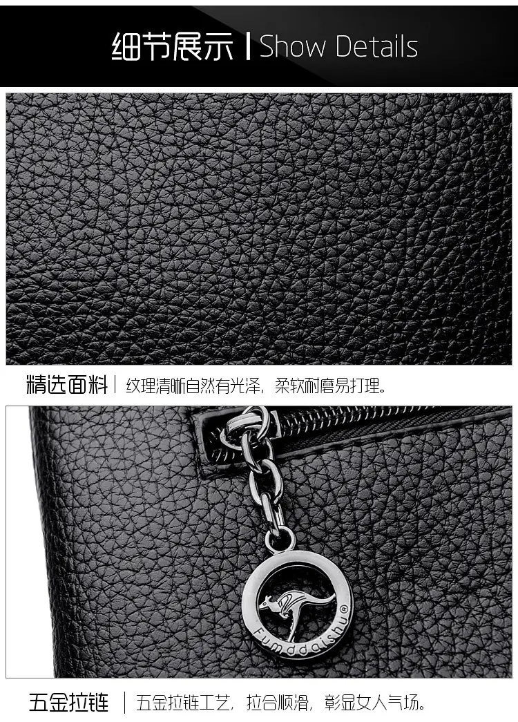 Women's Black Crossbody Bag Large Capacity New Shoulder Fashion — feature 23