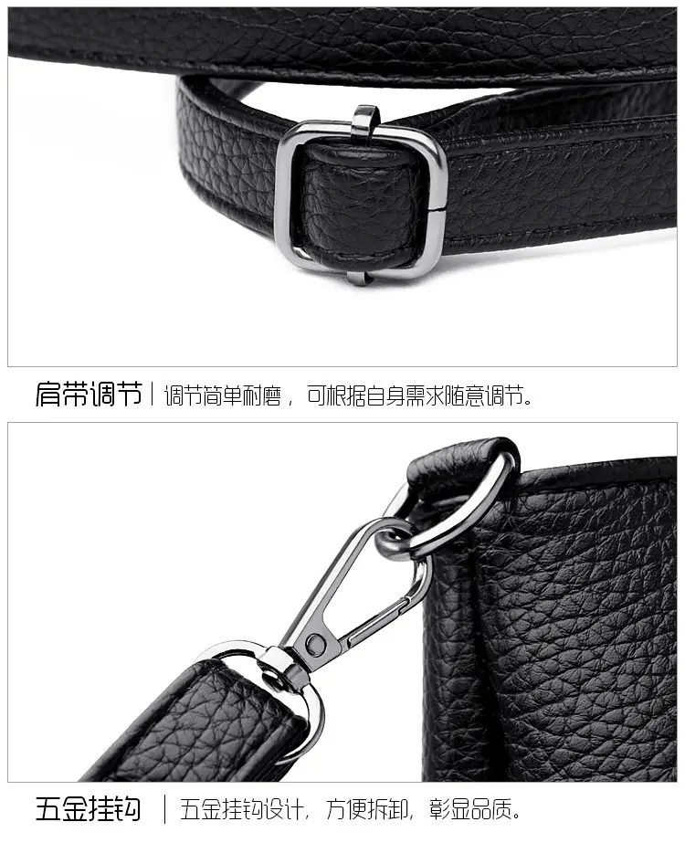 Women's Black Crossbody Bag Large Capacity New Shoulder Fashion — feature 24