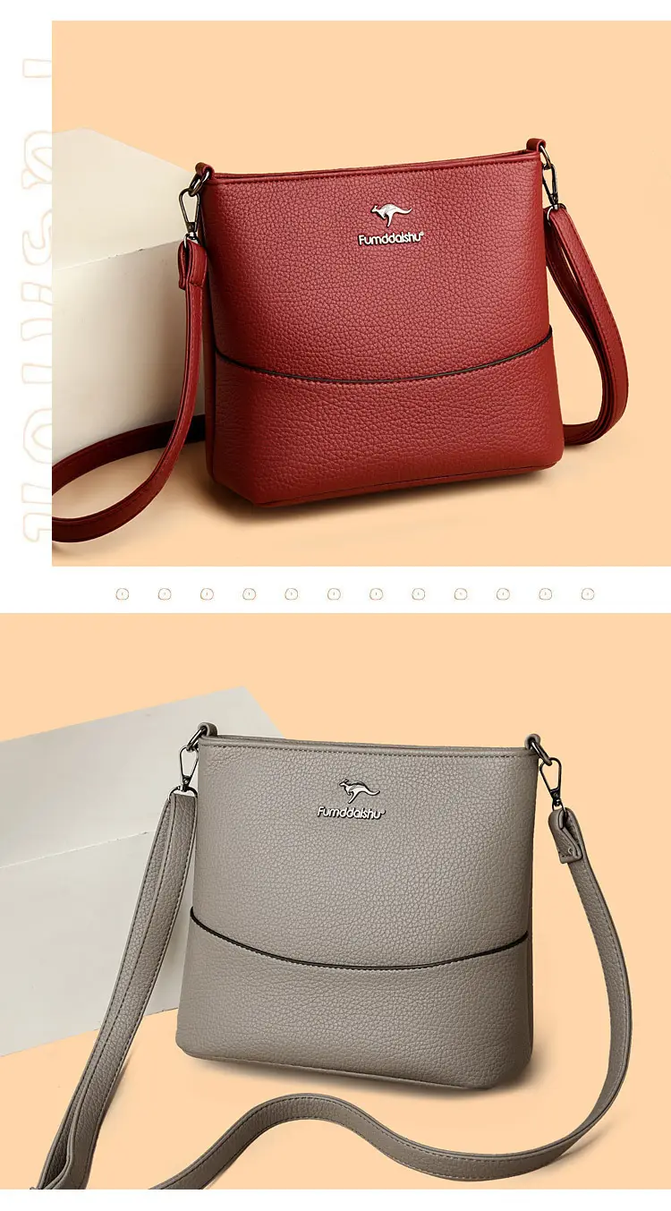 Women's Black Crossbody Bag Large Capacity New Shoulder Fashion — feature 5