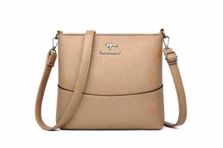 Women's Black Crossbody Bag Large Capacity New Shoulder Fashion