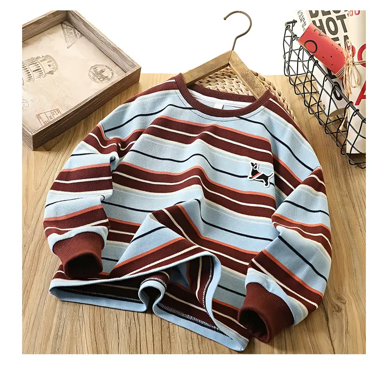Boys Striped Cotton T-Shirts Medium Large 2026 — feature 13