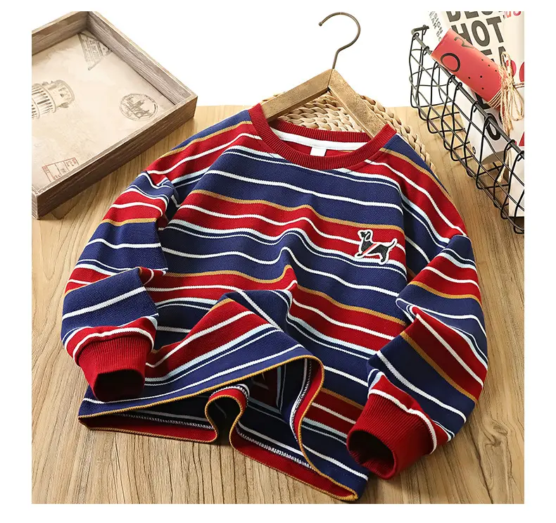 Boys Striped Cotton T-Shirts Medium Large 2026 — feature 14