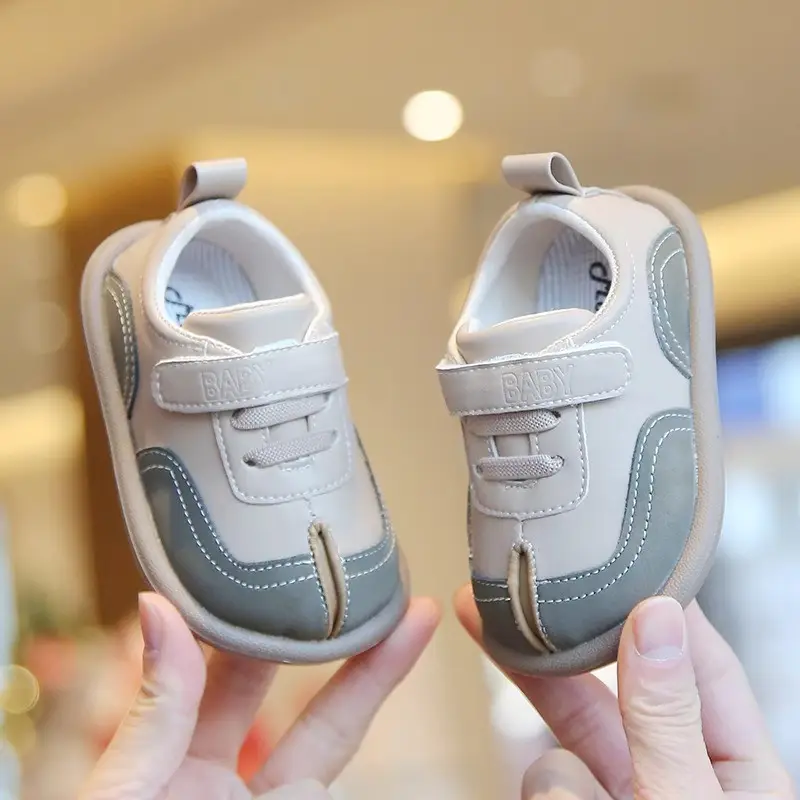 Baby Toddler Shoes Korean Style Small Leather Flats