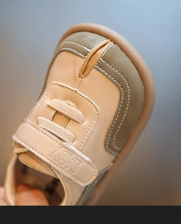 Baby Toddler Shoes Korean Style Small Leather Flats — feature 4