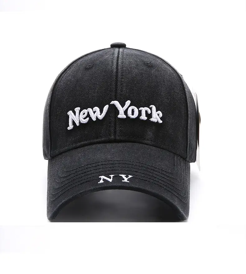 New York Embroidered Baseball Cap for Women Large Head — feature 16