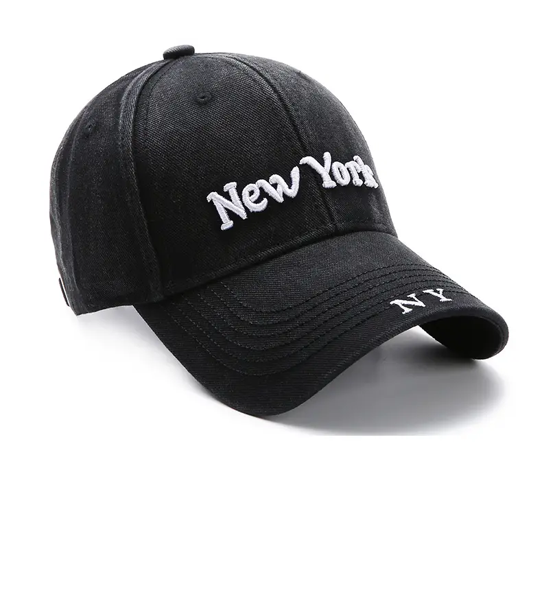 New York Embroidered Baseball Cap for Women Large Head — feature 17