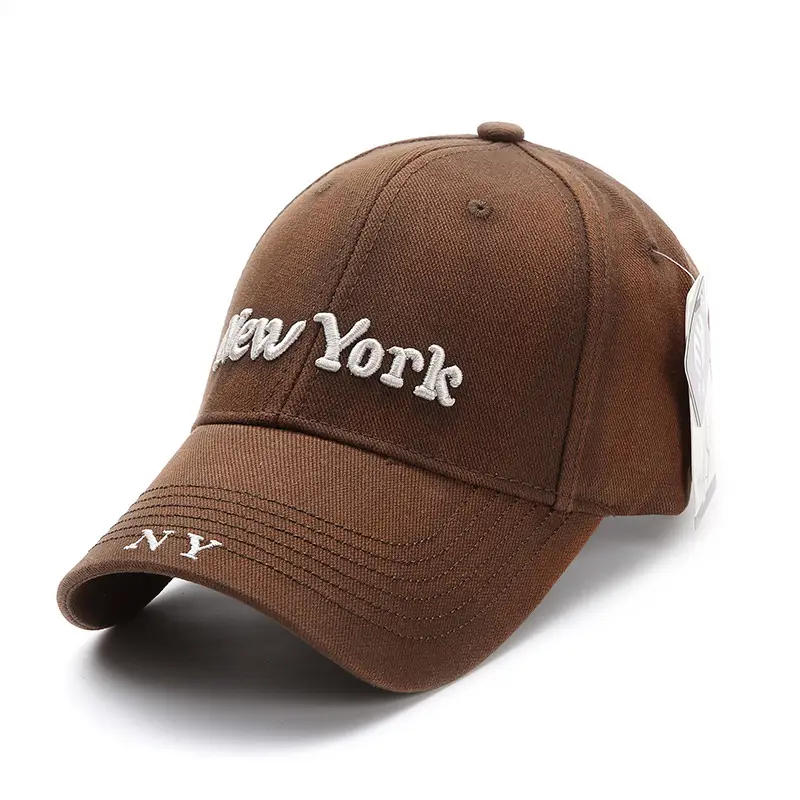 New York Embroidered Baseball Cap for Women Large Head - Image 5