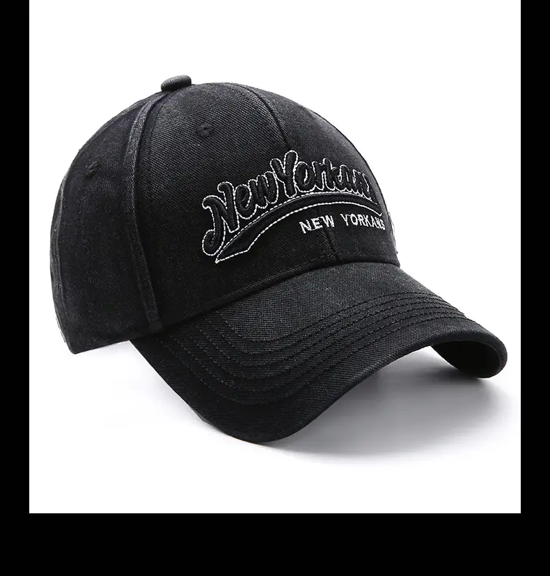 Korean Style Embroidered Baseball Cap for Women Men — feature 15