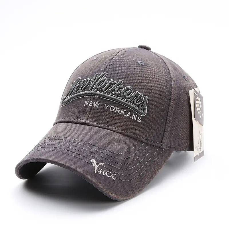 Korean Style Embroidered Baseball Cap for Women Men - Image 4