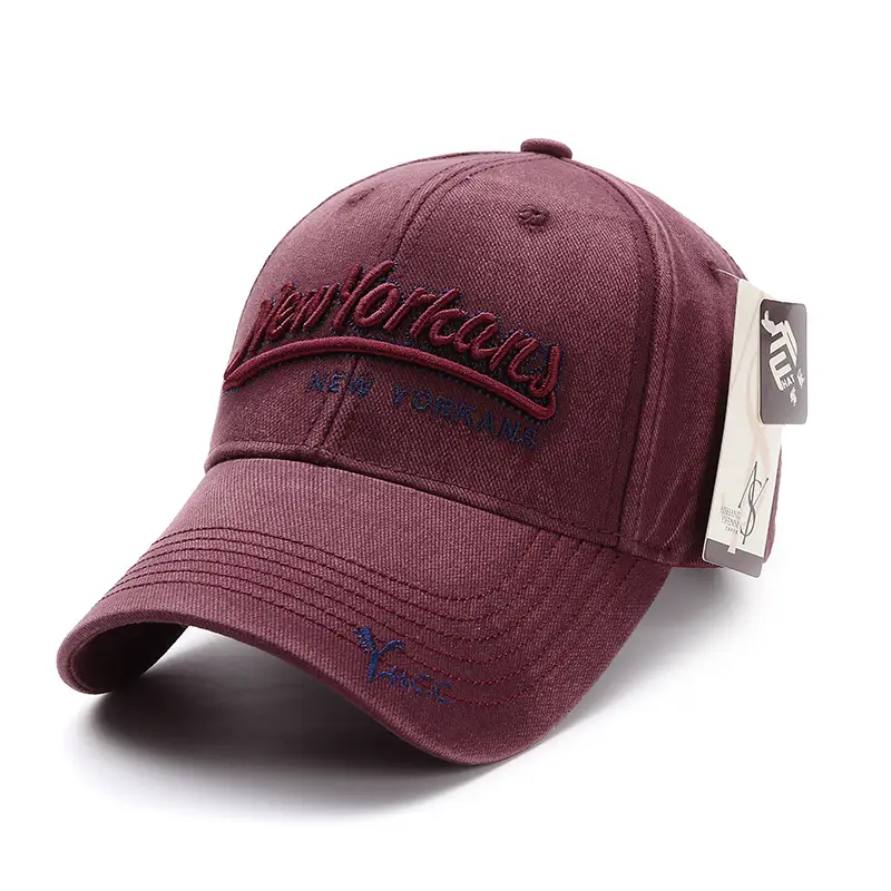 Korean Style Embroidered Baseball Cap for Women Men - Image 6