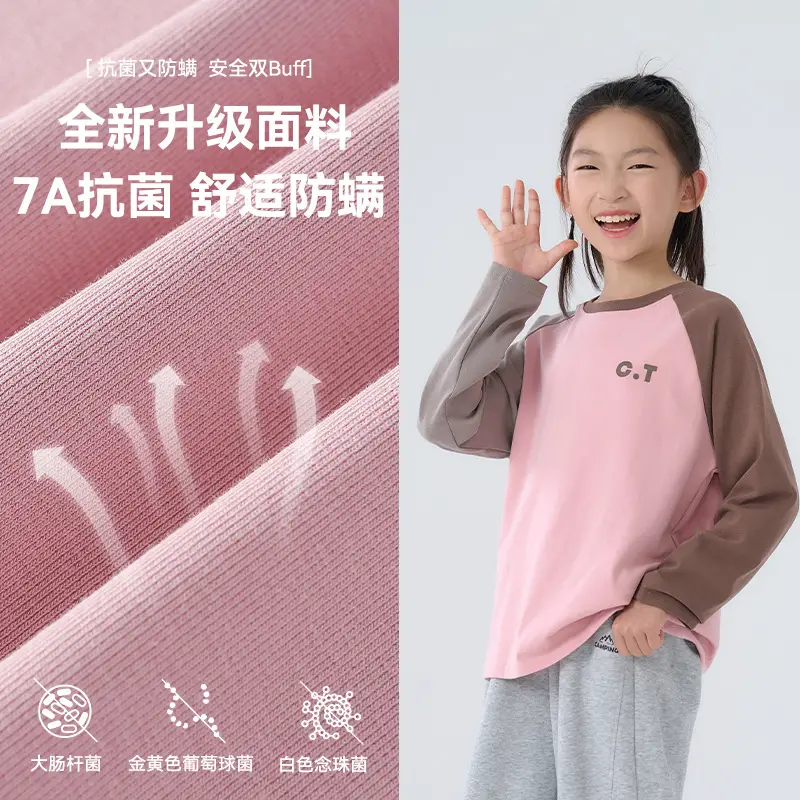 Cotton Long Sleeve T-Shirt for Boys Baby Tops with Infrared Heating - Image 6