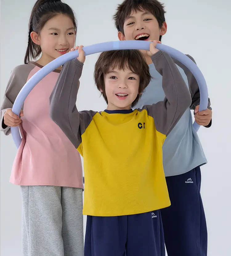 Cotton Long Sleeve T-Shirt for Boys Baby Tops with Infrared Heating — feature 15