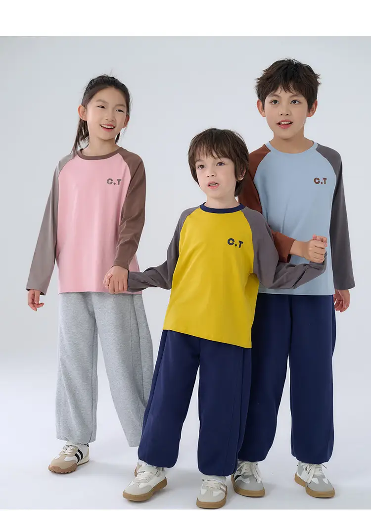 Cotton Long Sleeve T-Shirt for Boys Baby Tops with Infrared Heating — feature 16