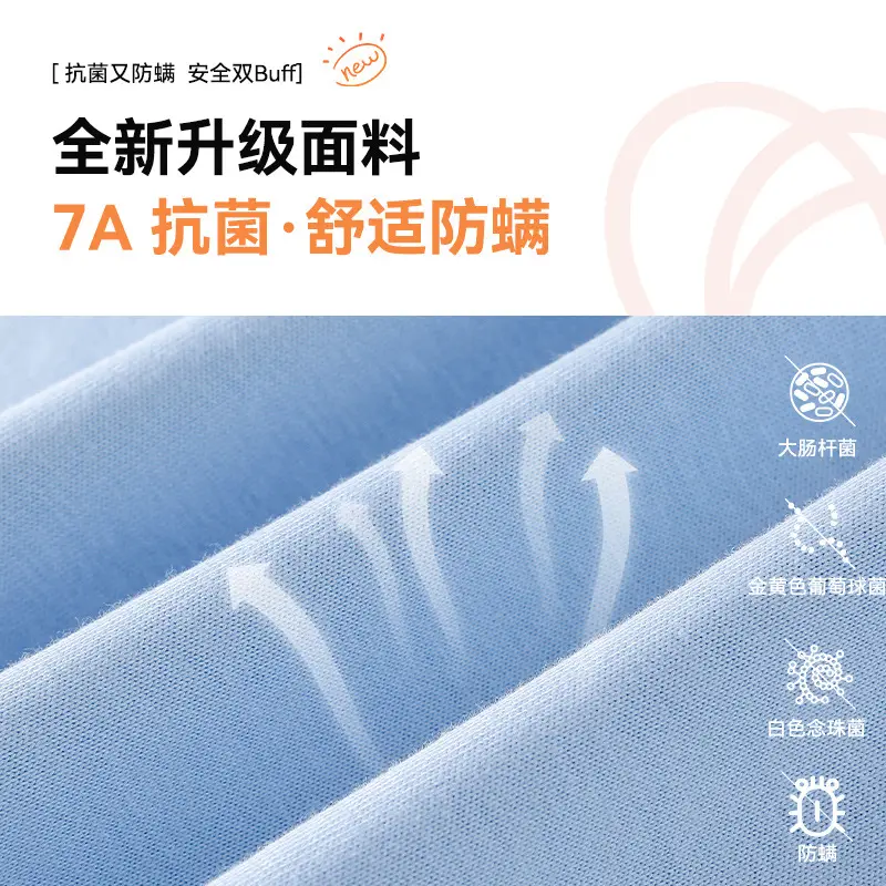 Cotton Long Sleeve T-Shirt for Boys Blue Bear Print - Image 7