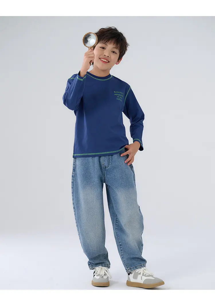 Kids Quick-Drying T-Shirt Cotton Breathable Sports Wear — feature 17