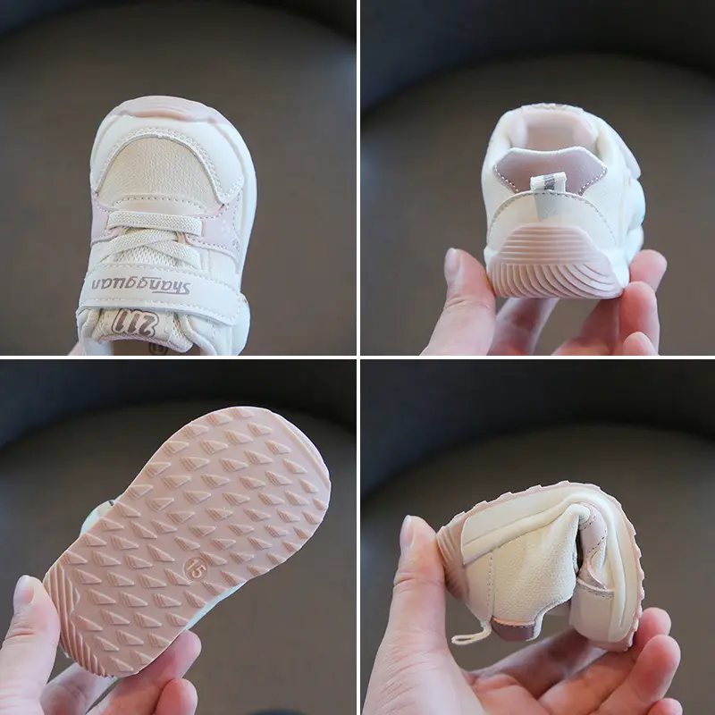 Baby Key Shoes with LED Light 1-2Yrs Soft Sole