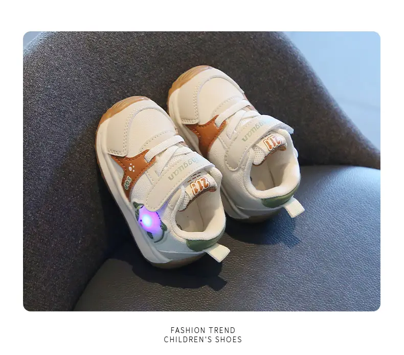 Baby Key Shoes with LED Light 1-2Yrs Soft Sole — feature 15