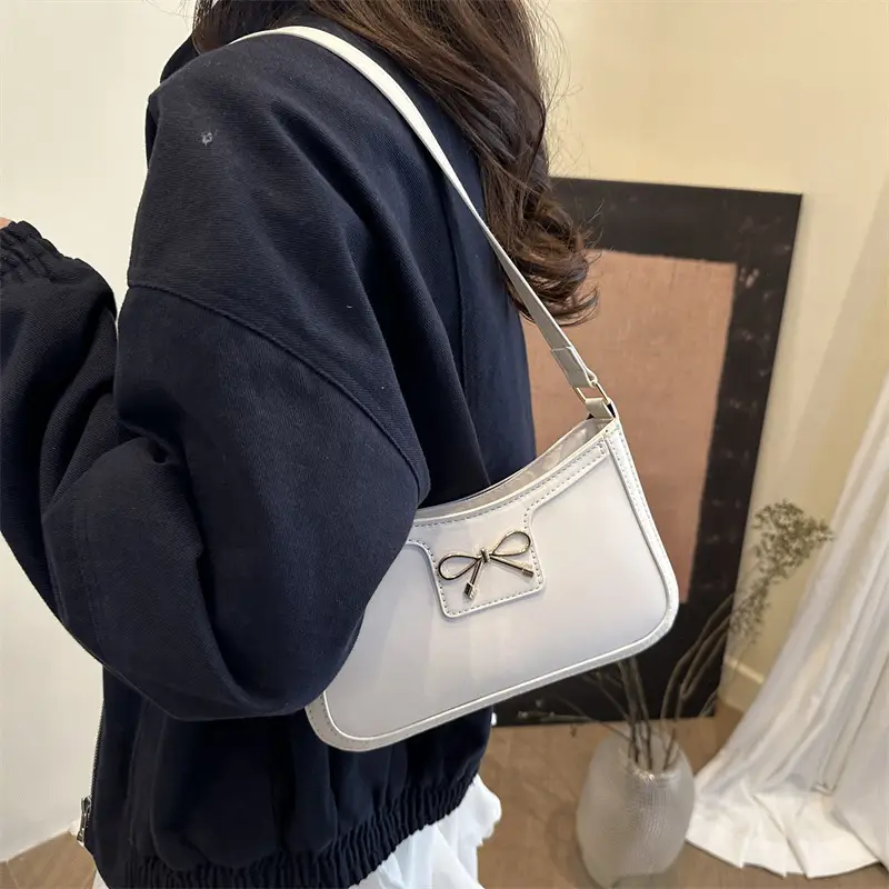 Elegant Bow Shoulder Bags for Women 2025 Summer - Image 8