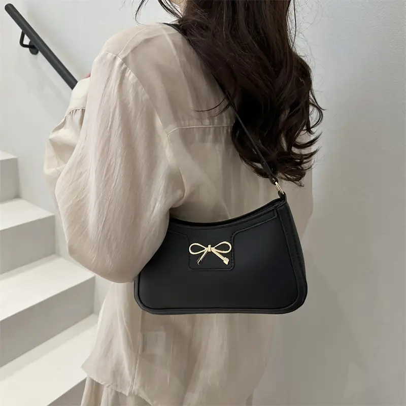 Elegant Bow Shoulder Bags for Women 2025 Summer - Image 9