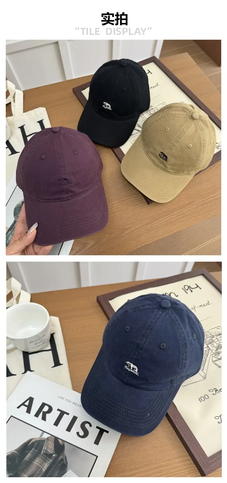 Women Baseball Caps 2025 New Autumn Deep Crown Wide Brim — feature 4