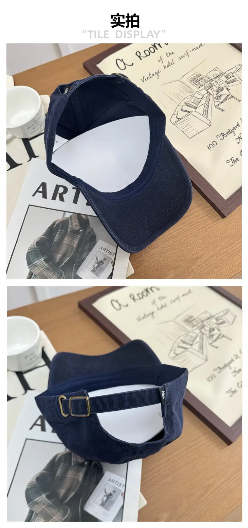 Women Baseball Caps 2025 New Autumn Deep Crown Wide Brim — feature 6