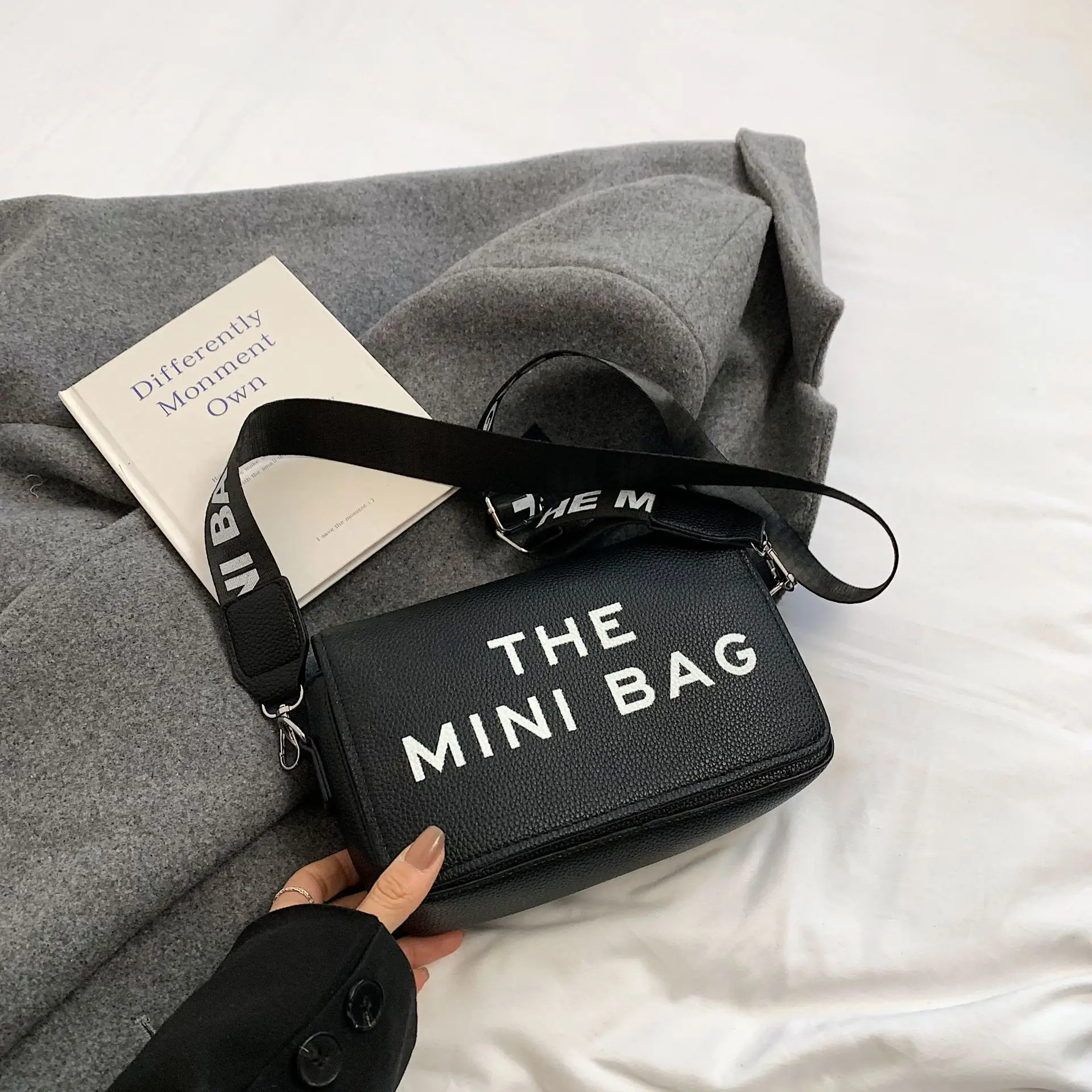 New Simple Letter Print Mini Crossbody Bag - Image 2