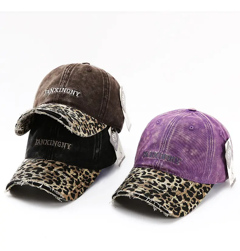 Vintage Leopard Print Baseball Cap for Women 2025 — feature 16