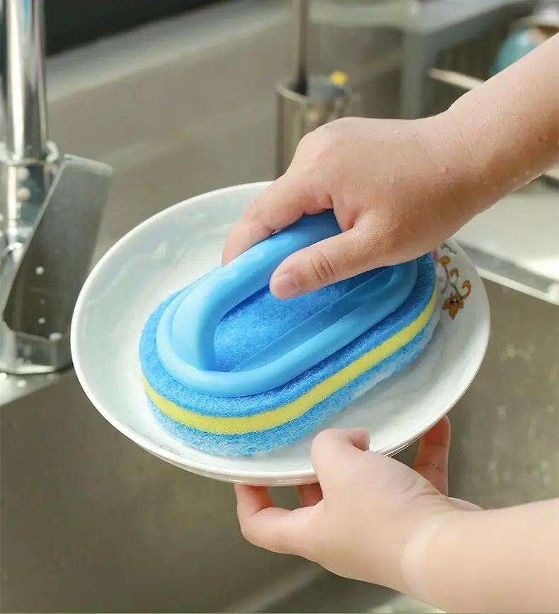 Multifunctional Kitchen Sink Brush with Handle — feature 10