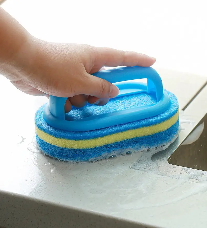 Multifunctional Kitchen Sink Brush with Handle — feature 6