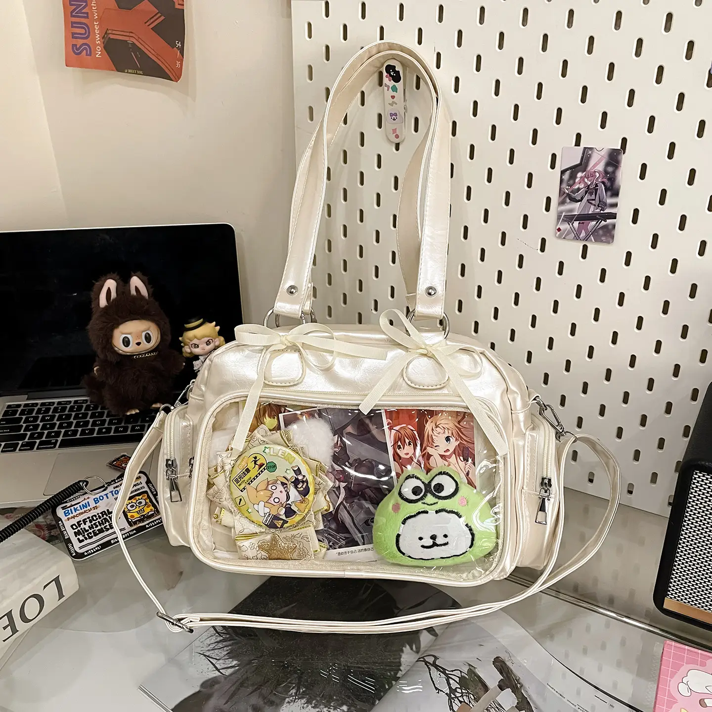 Anime Design Crossbody Bag for Women Large Capacity